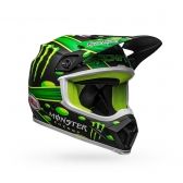Capacete Bell MX-9 Mips Show Time Preto Fosco Verde