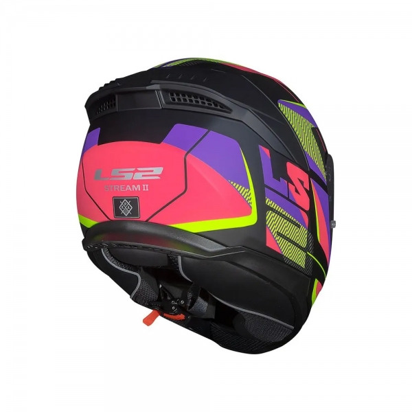 Capacete LS2 FF808 Stream II - Road Preto Rosa