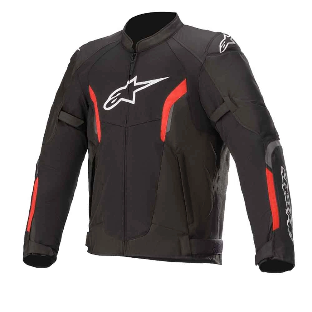 Jaqueta Alpinestars AST V2 Air Ventilada Masculina - Preto/Vermelho