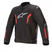 Jaqueta Alpinestars AST V2 Air Ventilada Masculina - Preto/Vermelho