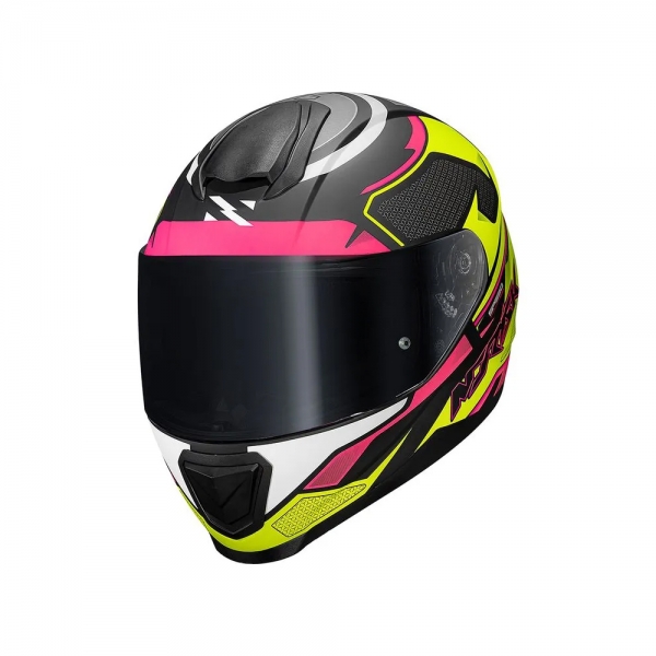 Capacete Norisk Razor - Speedmax Amarelo Rosa
