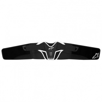 Cinta Abdominal Alpinestars Saturn Preto Branco