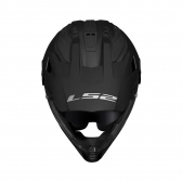 Capacete LS2 MX702 Pioneer II - Monocolor Preto Fosco