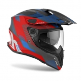 Capacete Airoh Commander Boost - Red Blue Matte